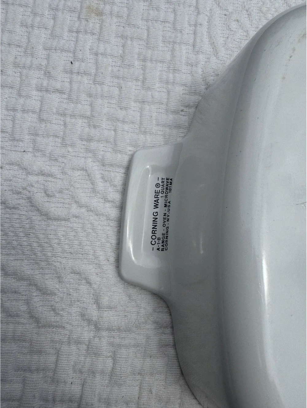 CorningWare L'Echalote Covered Casserole Dish Vintage